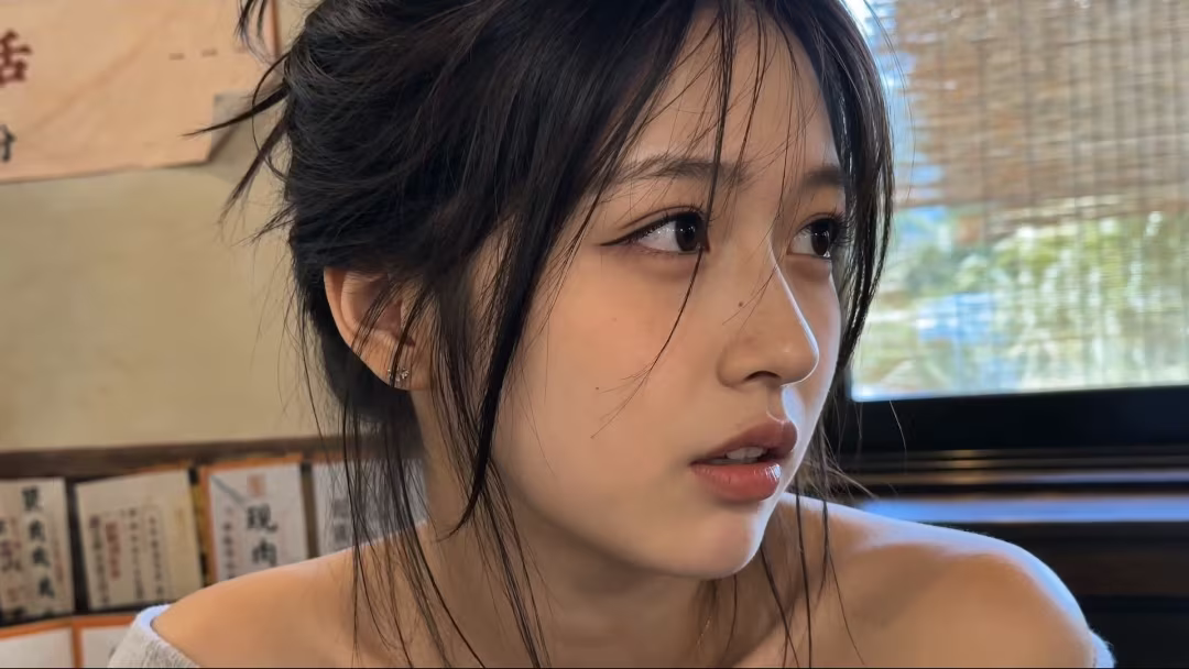 Original portrait used as the identity reference for two AI-generated images